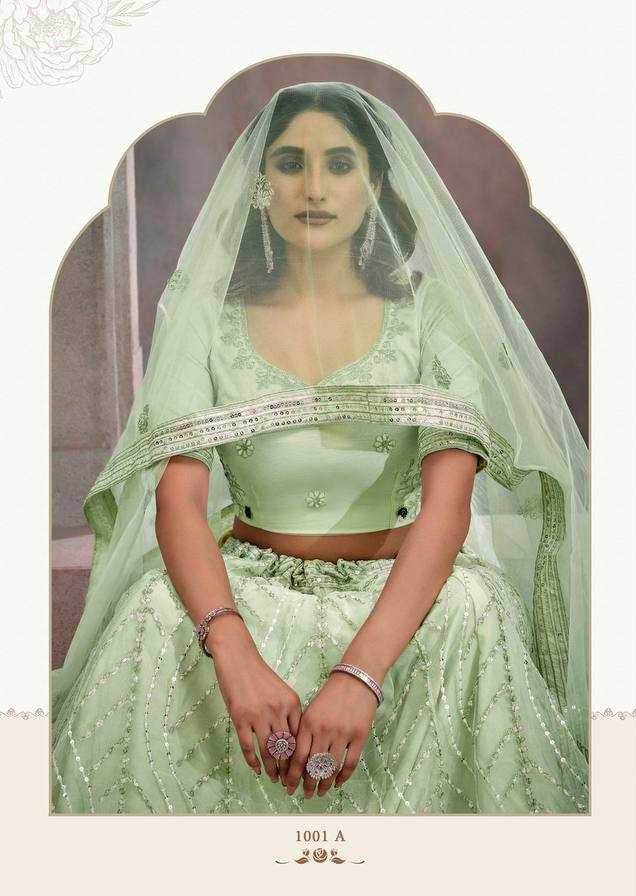 Butterfly Lehenga Choli With Dupatta For Festive Occasions - MYLUXURY LANE ENTERPRISE